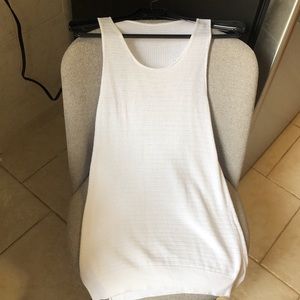 Marc Jacobs white knit tank top